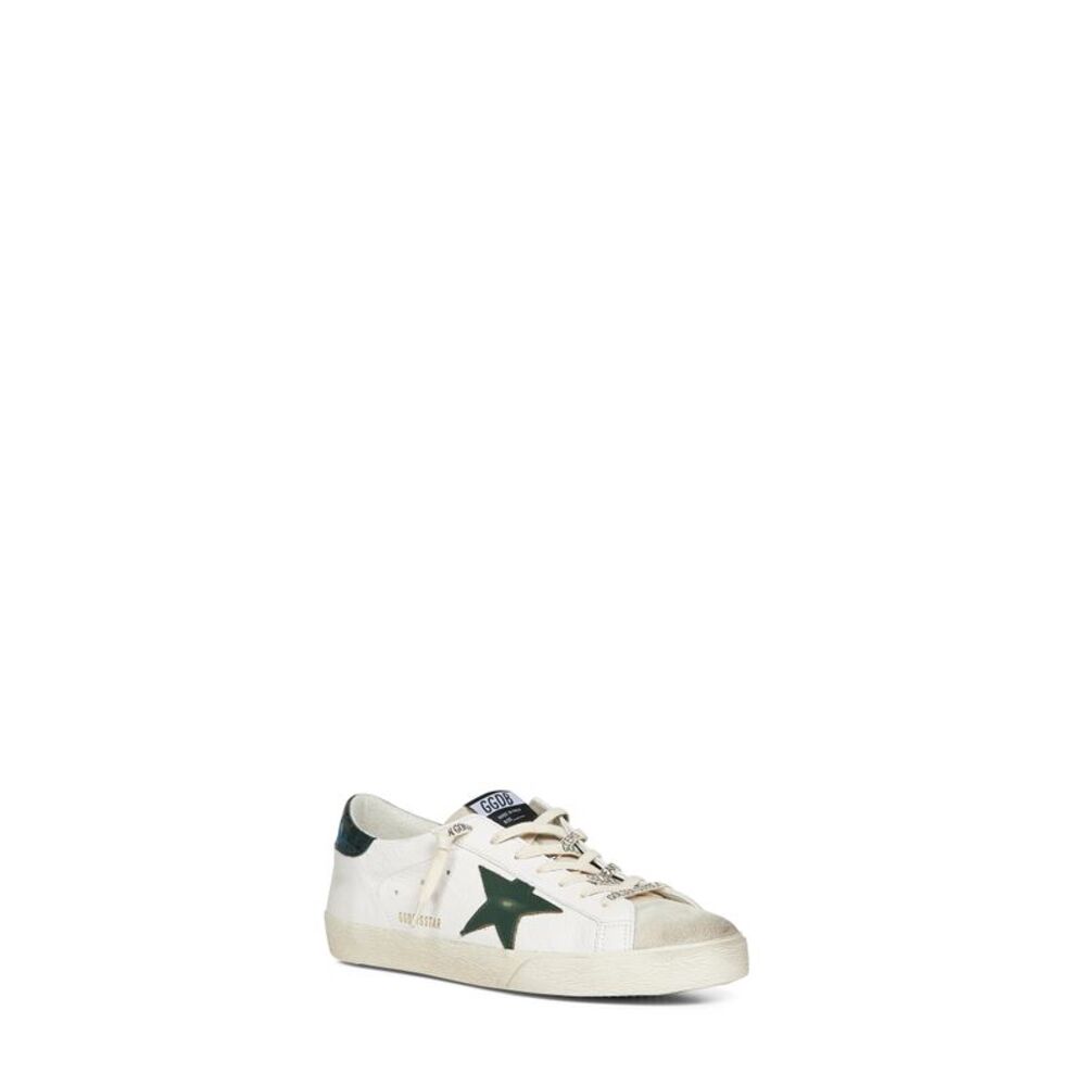 Golden Goose Men White Super-Star Sneakers - Picture 2 of 3
